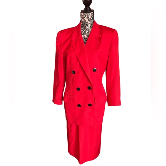 Dior Dresses & Skirts - Christian Dior Authentic Rare Vintage The Suit 2 Piece Skirt Suit
